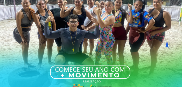 “+ Movimento” Projeto realizado pela Prefeitura Municipal de Faro